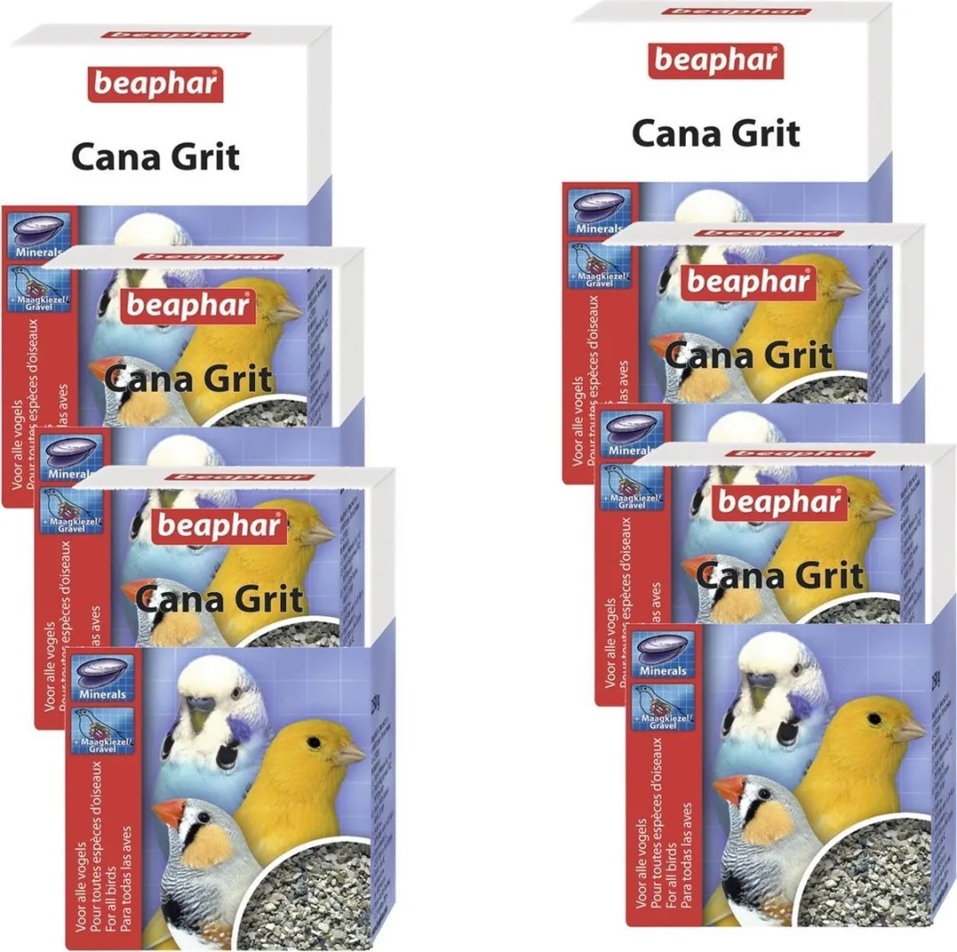 Beaphar Cana Parelgrit Vogelsupplement 225g - 6 Stuks