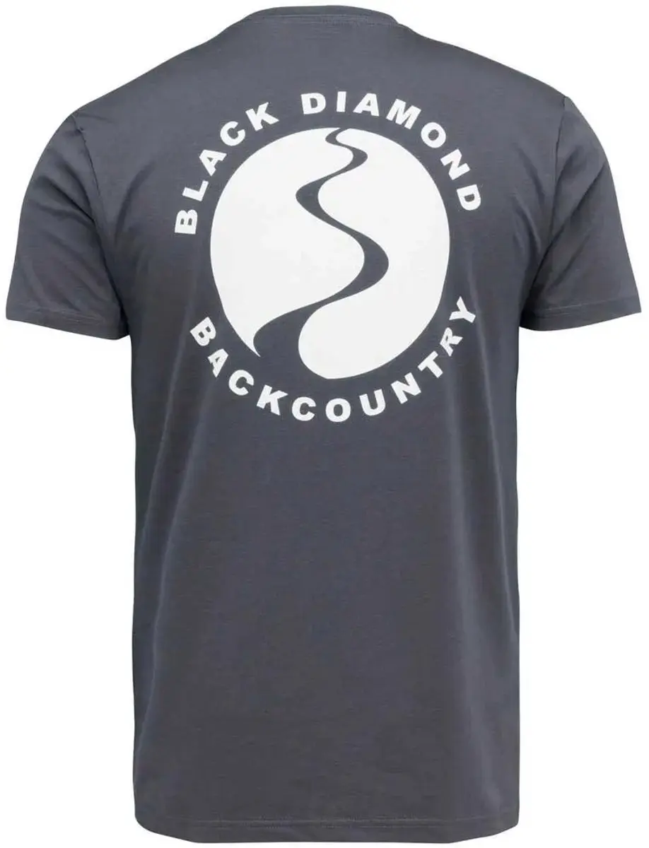 Black Diamond Backcountry Stamp T-shirt - Grijs - S - afbeelding 6 van 6