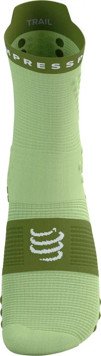 Compressport Pro Racing Socks V4.0 Trail - Shadow Lime - afbeelding 4 van 6