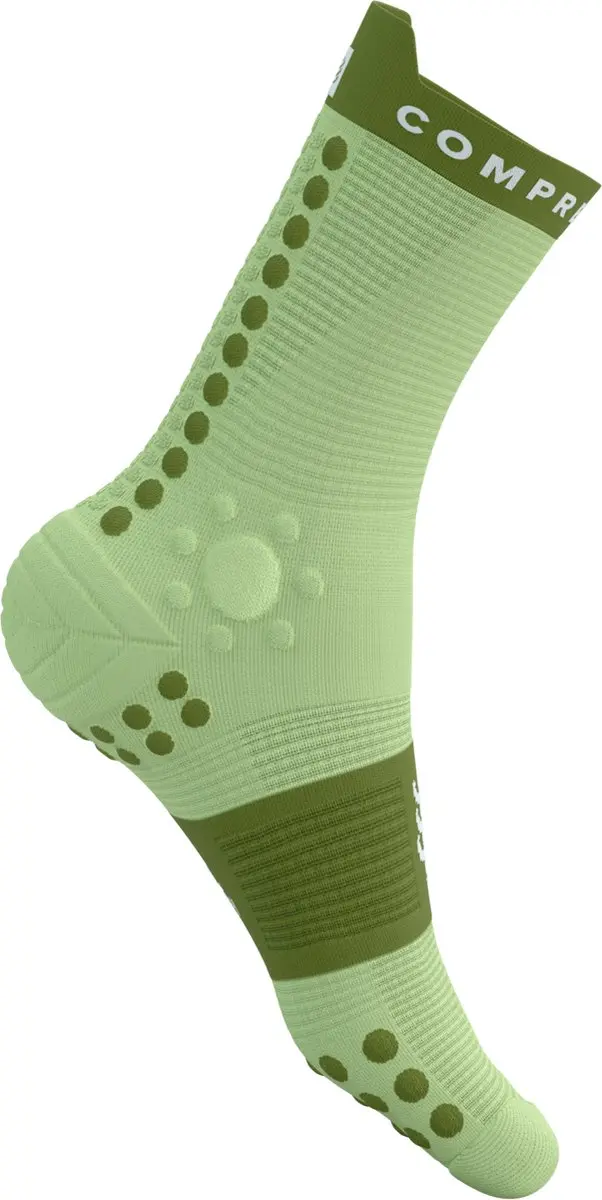 Compressport Pro Racing Socks V4.0 Trail - Shadow Lime - afbeelding 5 van 6