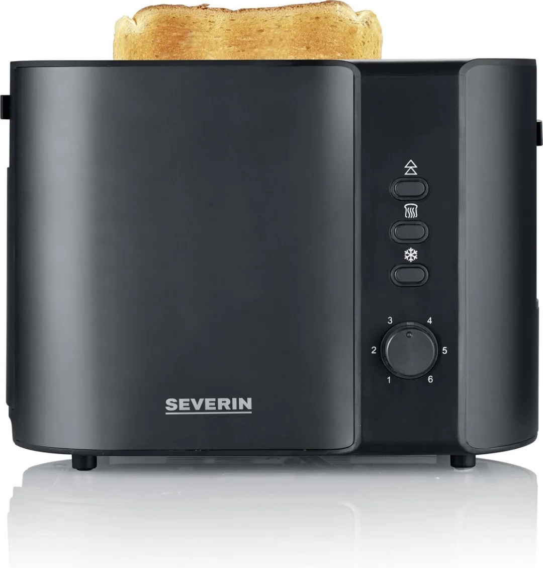 Severin AT 9552 Broodrooster 2 Sandwiches - 800W - Zwart