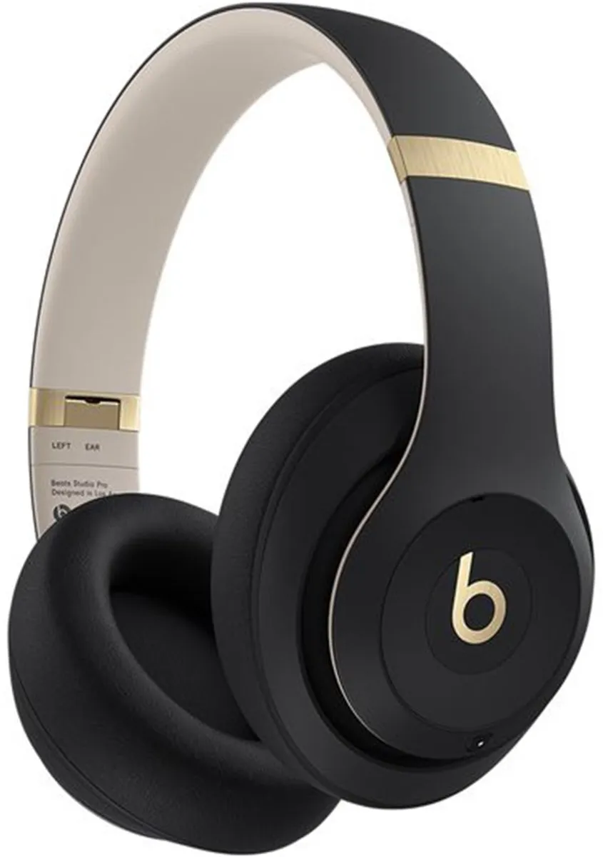Beats Studio Pro Draadloze Koptelefoon Zwart/Goud