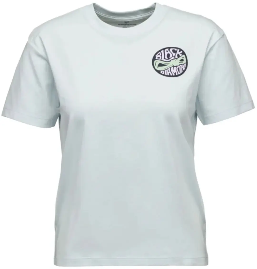 Black Diamond Rope Badge Dames T-shirt