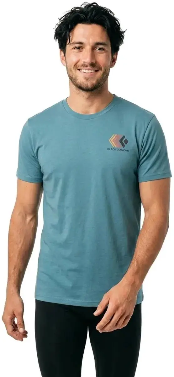 Black Diamond Faded T-shirt - Creek Blue - S - afbeelding 6 van 6