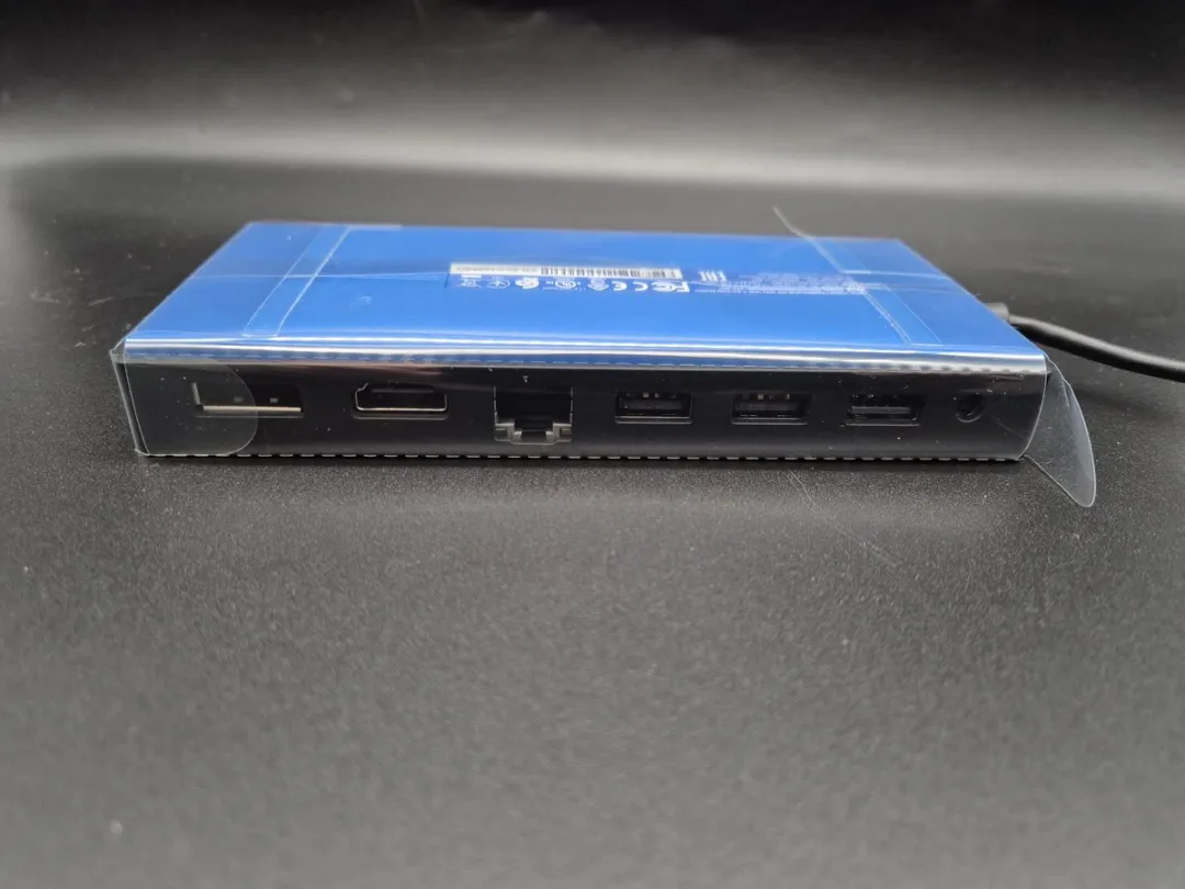 HP Elite USB-C Docking Station G2 X7W54AA - Zwart/Blauw