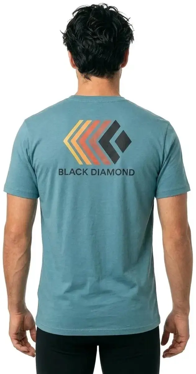 Black Diamond Faded T-shirt Korte Mouwen - Creek Blue - L - afbeelding 4 van 4