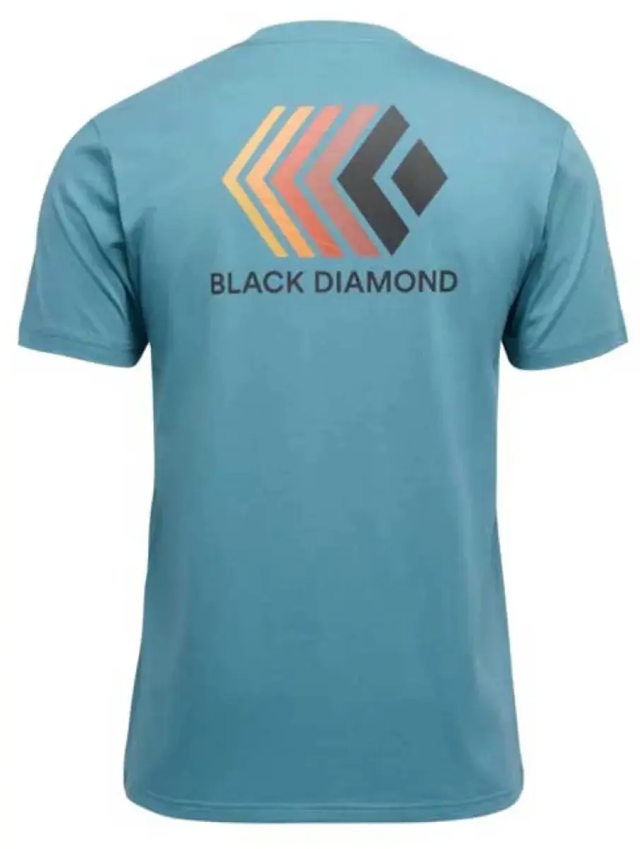 Black Diamond Faded T-shirt Korte Mouwen - Creek Blue - L - afbeelding 2 van 4
