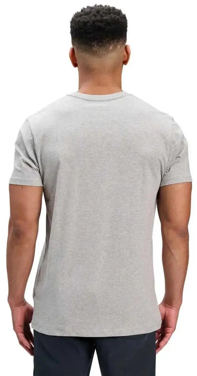 Black Diamond Mini Stacked T-shirt - Nickel Heather - S - afbeelding 3 van 6