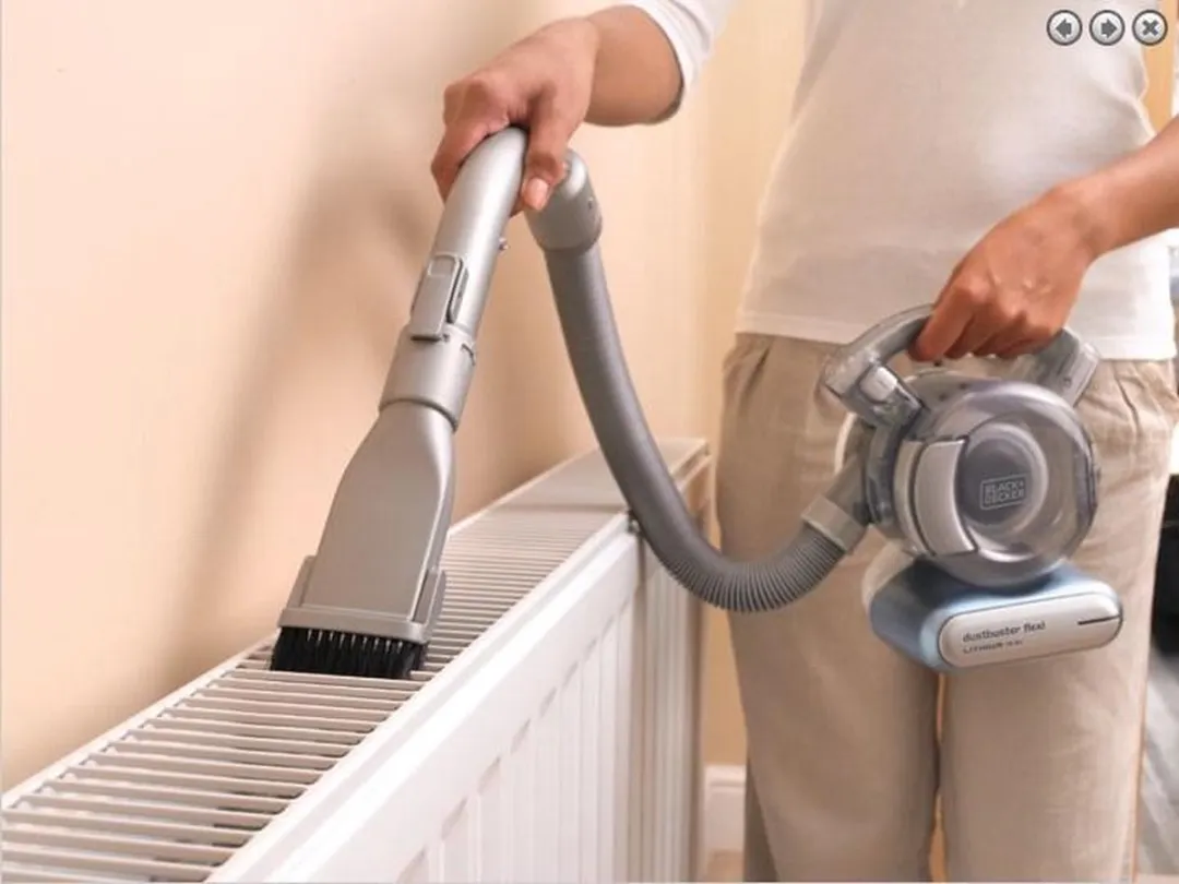 BLACK+DECKER PD1420LP Kruimeldief Flexi - 20 Airwatts - 0,56L - Zwart
