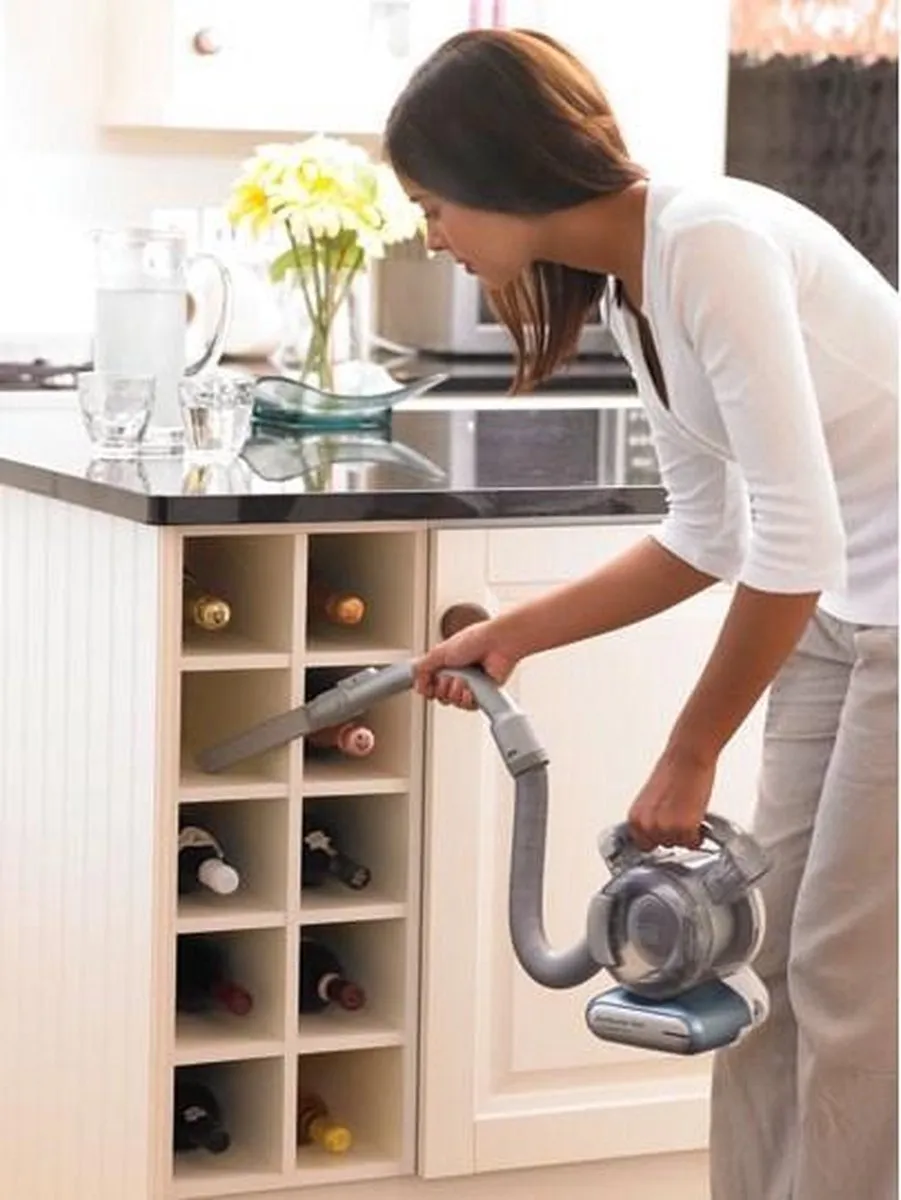 BLACK+DECKER PD1420LP Kruimeldief Flexi - 20 Airwatts - 0,56L - Zwart