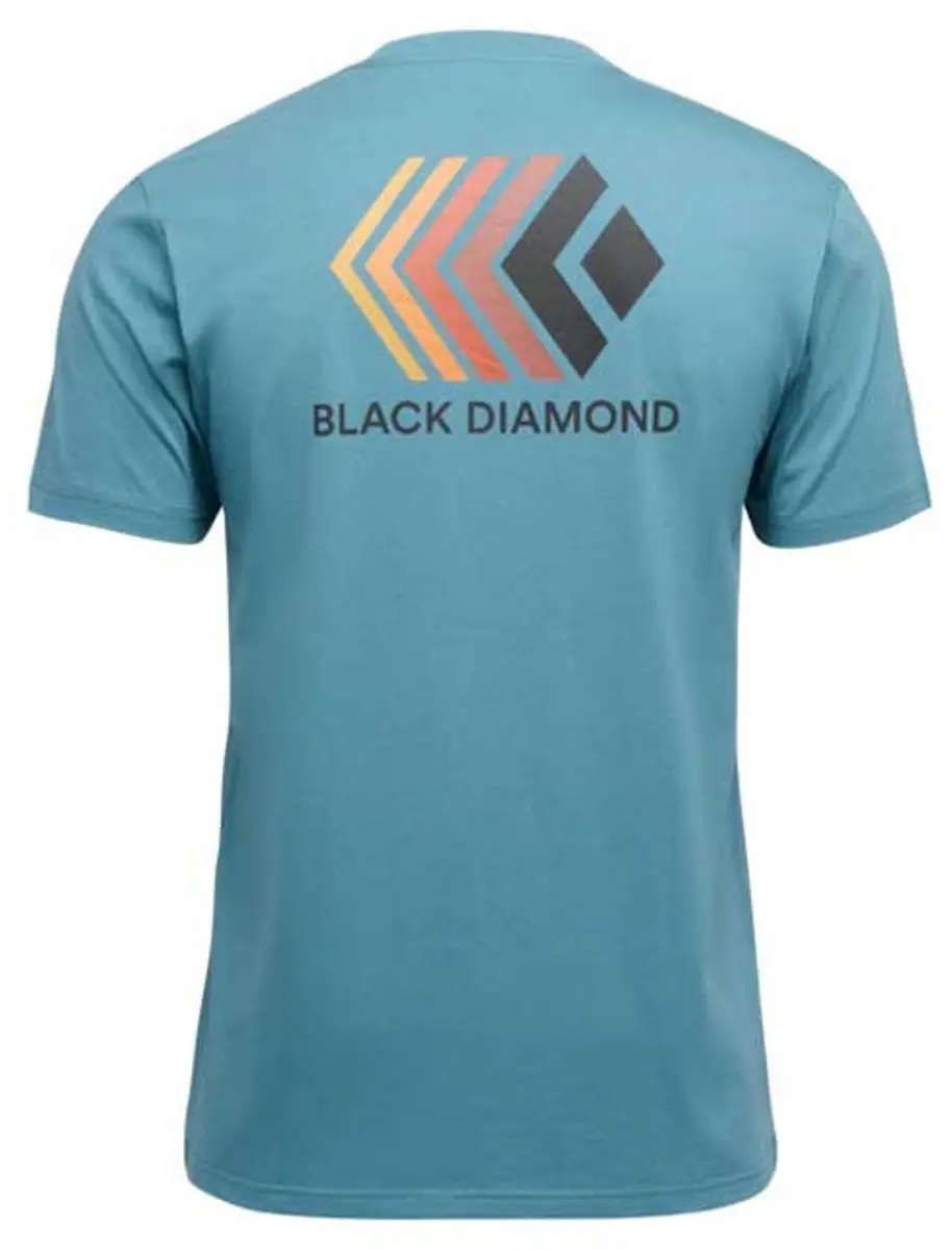 Black Diamond Faded T-shirt Korte Mouwen - Creek Blue - M - afbeelding 2 van 6