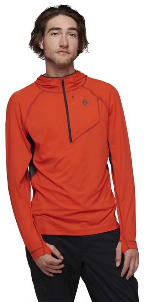 Black Diamond Alpenglow Pro Sweatshirt Oranje L Man