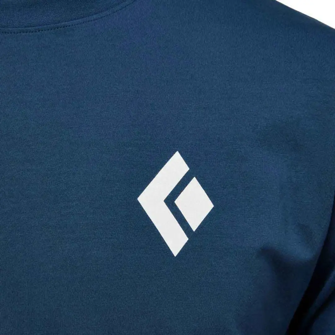 Black Diamond Equipment For Alpinists T-shirt - Indigo - S - afbeelding 3 van 4