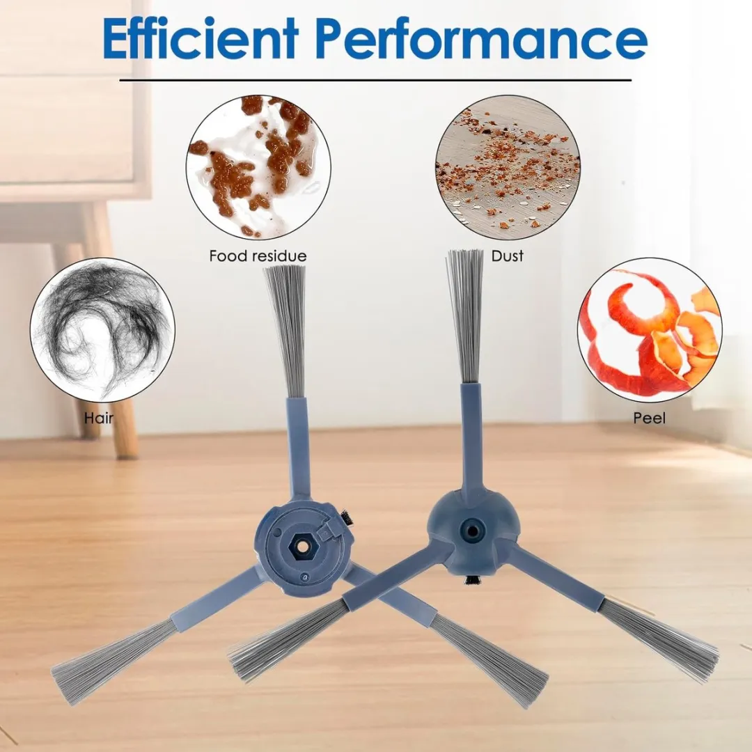 Eufy C20 Omni Zijborstels - 6 Stuks Grijs