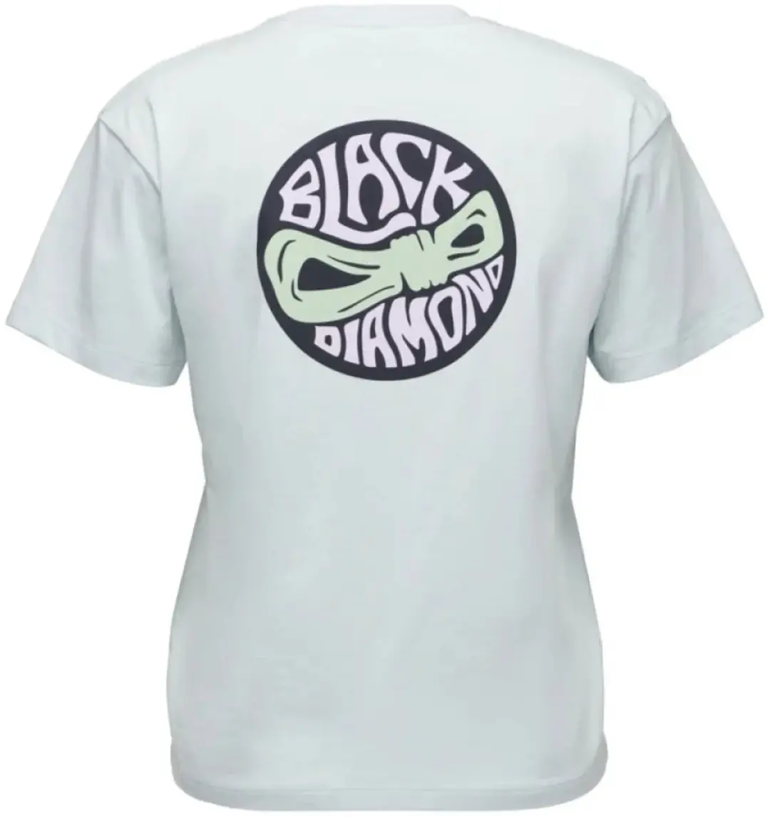 Black Diamond Rope Badge Dames T-Shirt - Belay Blue - afbeelding 4 van 4
