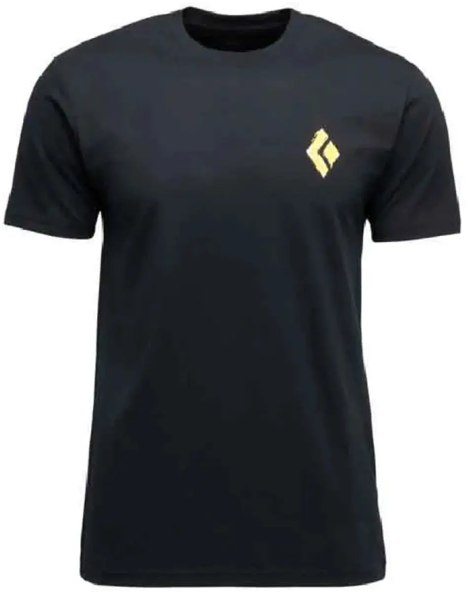 Black Diamond Shredded T-shirt - Zwart - XL - afbeelding 4 van 6