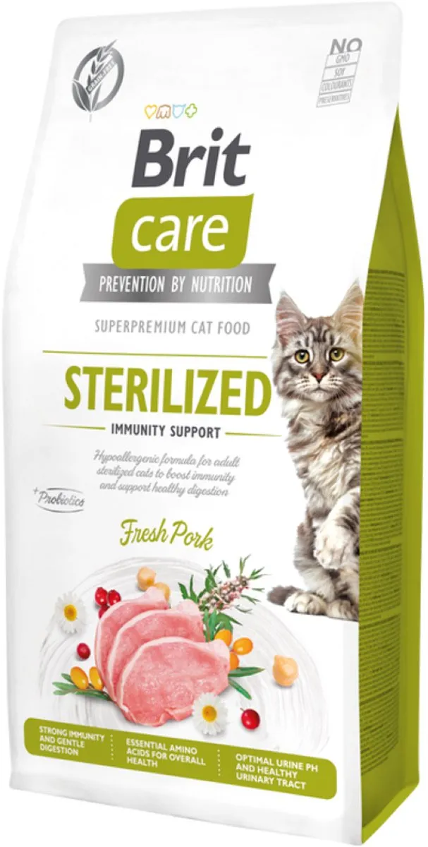 Brit Volwassen Kattenvoer Varken 7 kg