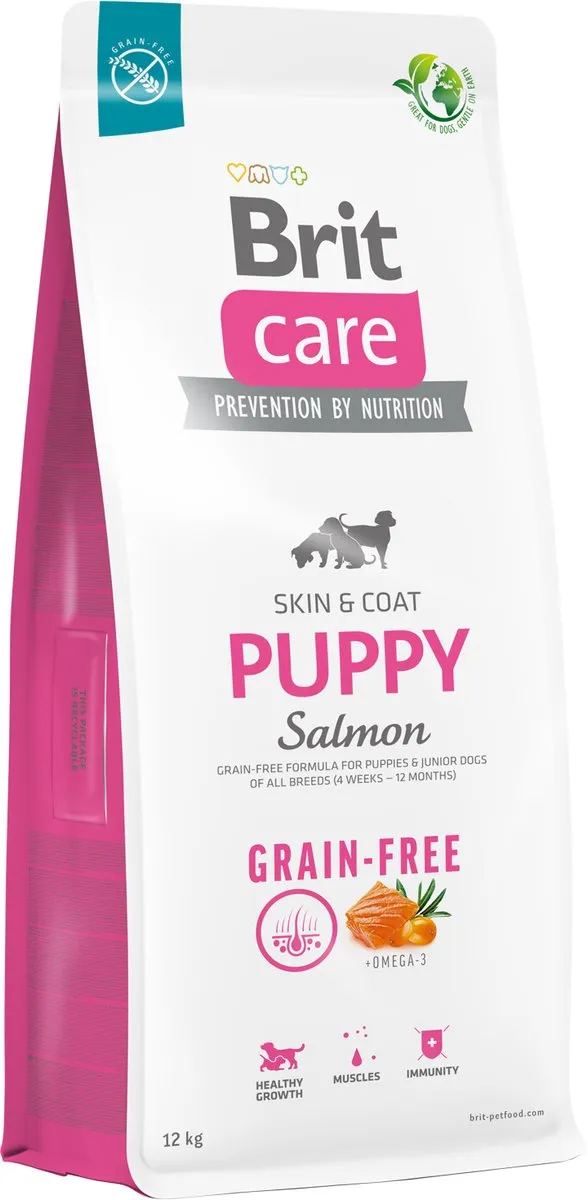 Brit Care Puppy Zalm Grain-Free Hondenvoer 3kg