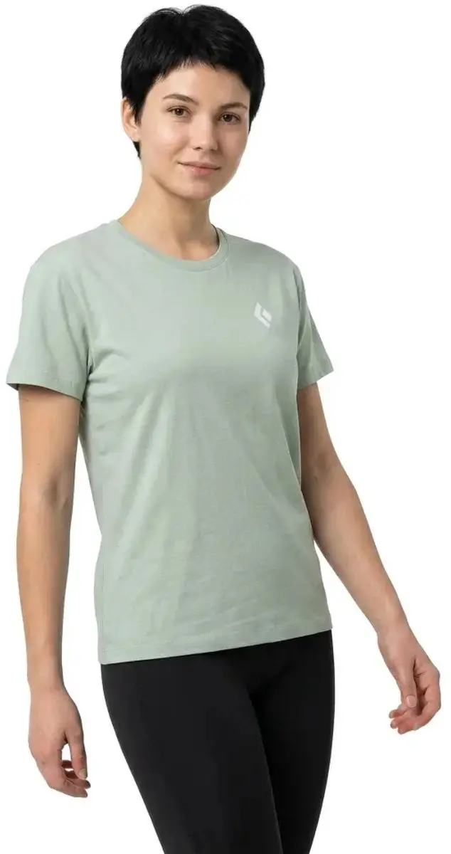 Black Diamond Heritage Badge T-shirt Dames - Agave - afbeelding 4 van 4