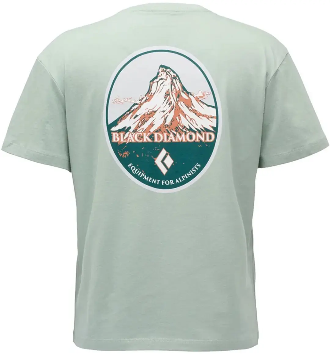 Black Diamond Heritage Badge T-shirt Dames - Agave - afbeelding 2 van 4