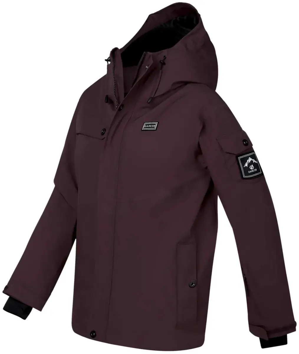 Dare 2b Life II Dames Ski Jas - Huckleberry - 40 - afbeelding 3 van 5