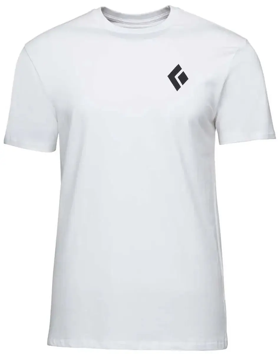 Black Diamond Alpinist T-shirt Korte Mouw - Wit - afbeelding 2 van 2