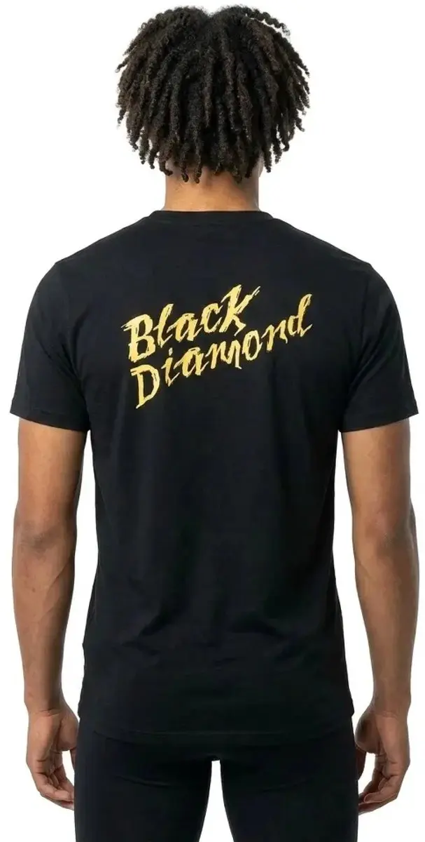 Black Diamond Shredded T-shirt - Zwart - afbeelding 3 van 6