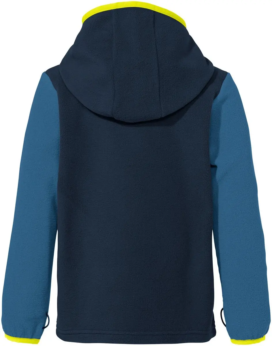 Vaude Pulex II Kinder Fleece met Capuchon - Ultramarine - 110 - afbeelding 2 van 6