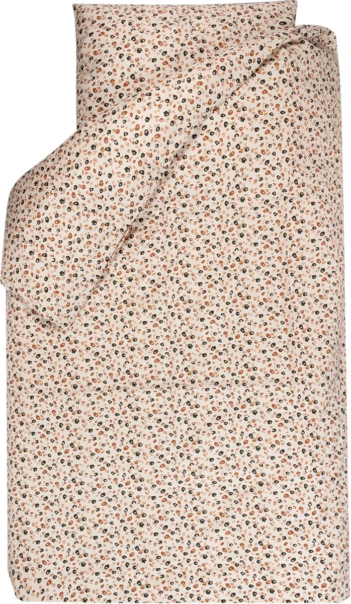 BINK Bedding Dekbedovertrek Leopard 120 x 150 cm inclusief sloop