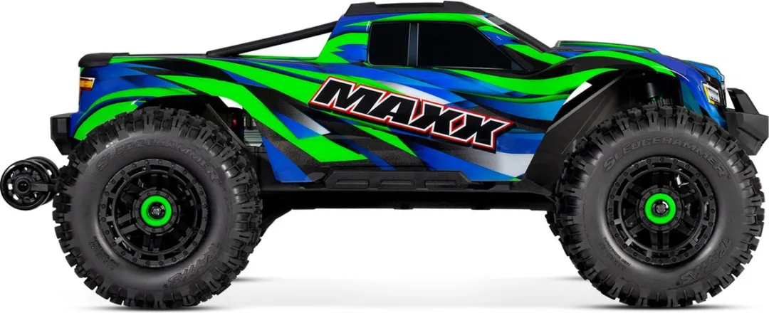 Traxxas Wide Maxx 1:10 TSM SR VXL4S Monster-Truck TRX89086-4GRN - Groen
