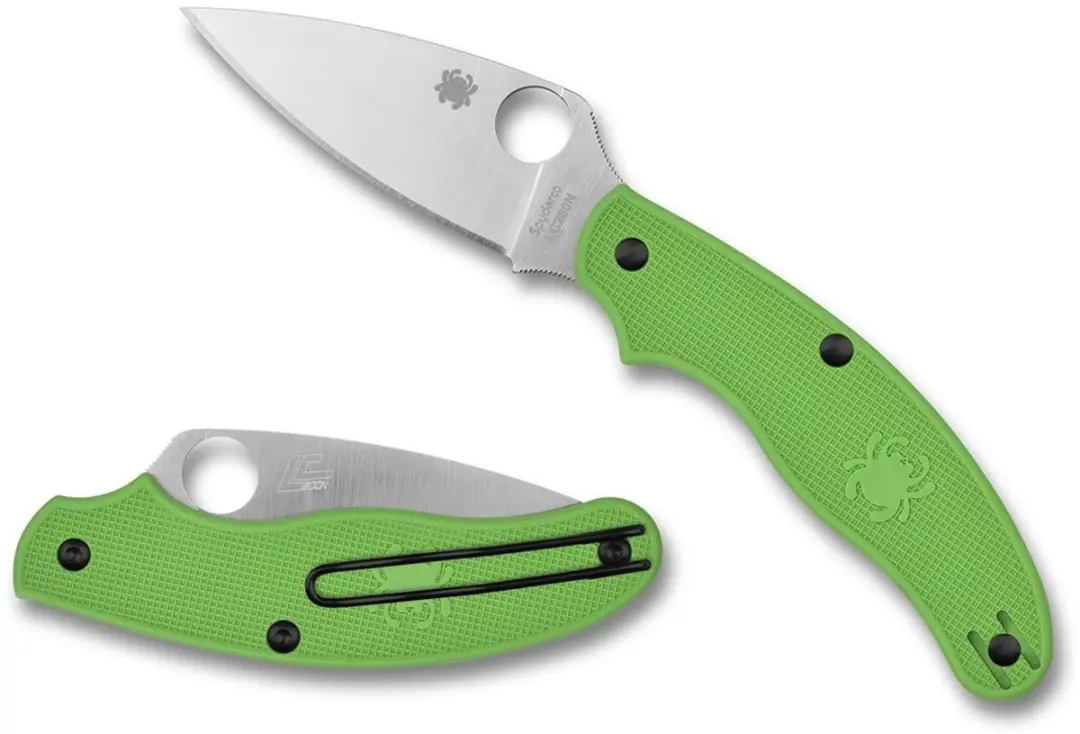 Spyderco Zakmes UK PenKnife Salt Green LC200N PE