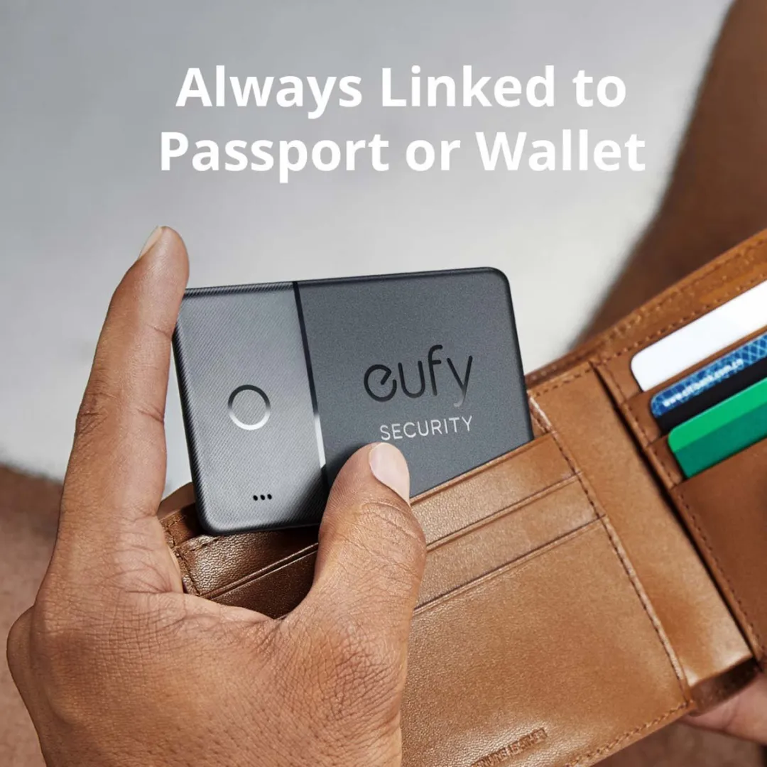 Eufy Security SmartTrack Card - Tracker - Zwart