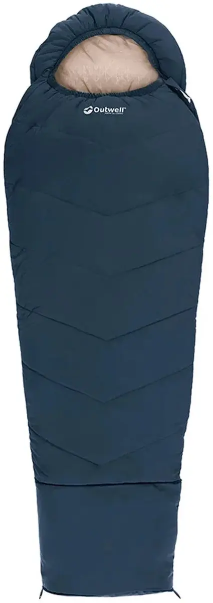 Outwell Convertible Junior Slaapzak - Blue Lake - afbeelding 2 van 6