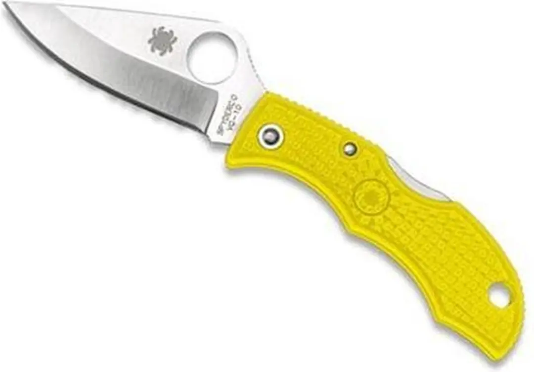 Spyderco Zakmes Ladybug 3 Lightweight Salt Yellow H-1 PE