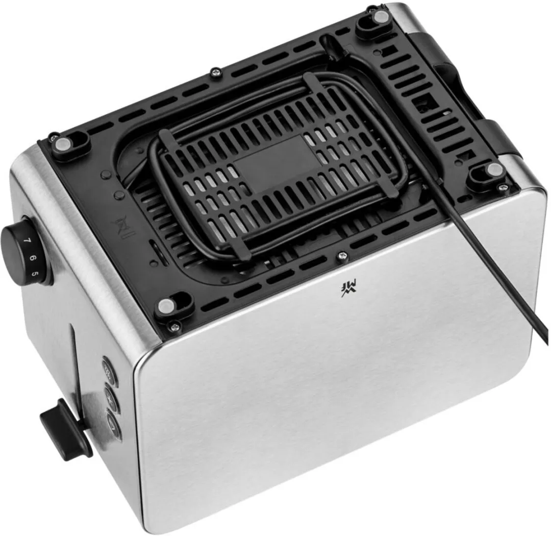 WMF Stelio Broodrooster 1000W - RVS - 2 Sandwiches