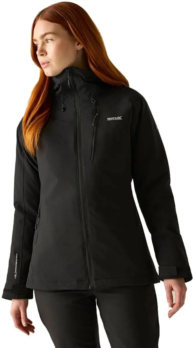 Regatta Highton Stretch Black Winterjas Dames