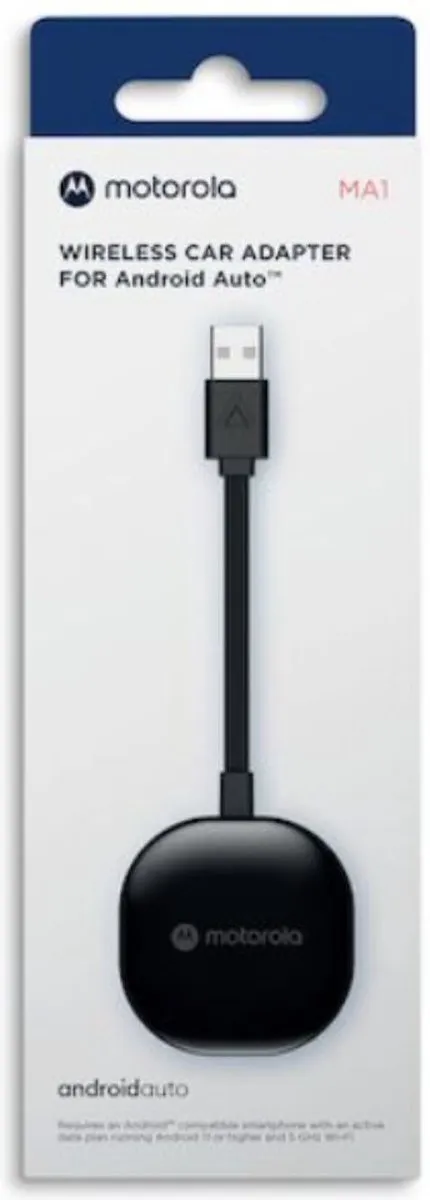 Motorola MA1 Android Auto Adapter - Zwart
