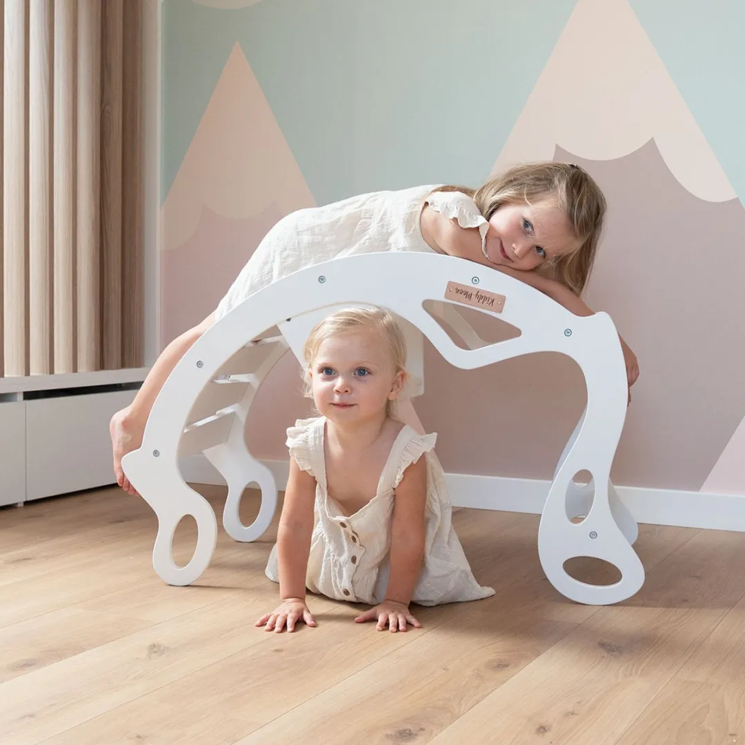 KiddyMoon Montessori Klimboog 419595 - Zwart