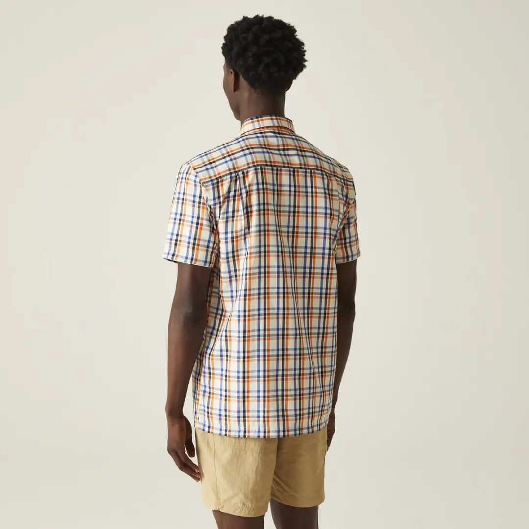 Regatta Mindano VIII Heren Shirt - Blauw - S - afbeelding 3 van 6
