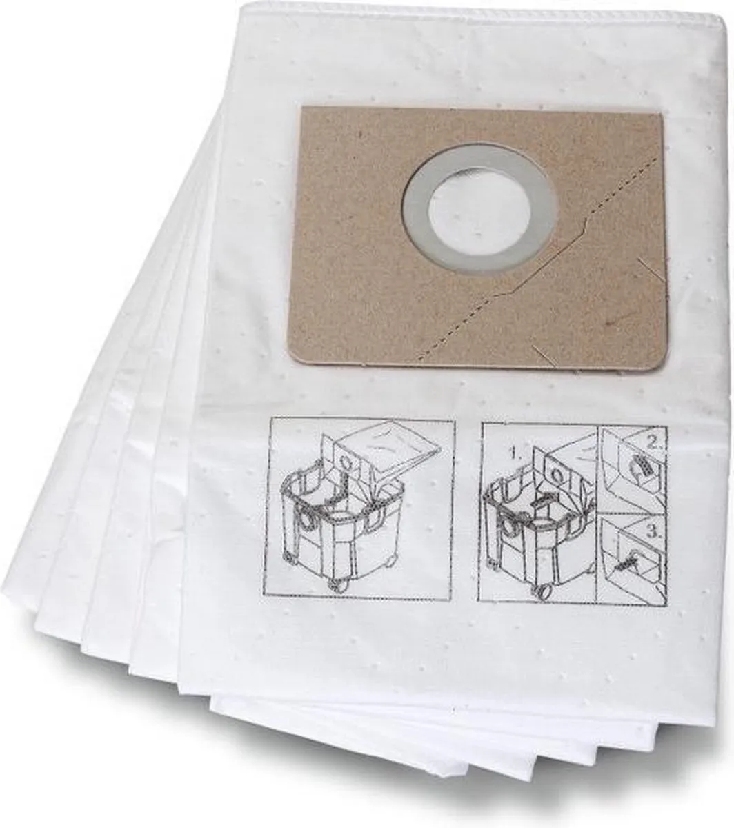 Fein Dustex 35L Filterzakken - 5 Stuks - afbeelding 6 van 6