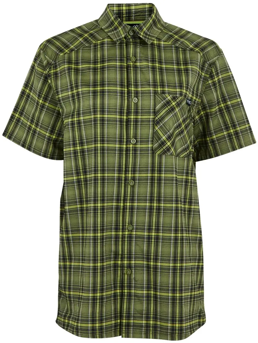 Regatta Begarno Shirt - Glacier/Stormachtig Weer/Fox Check - afbeelding 3 van 4