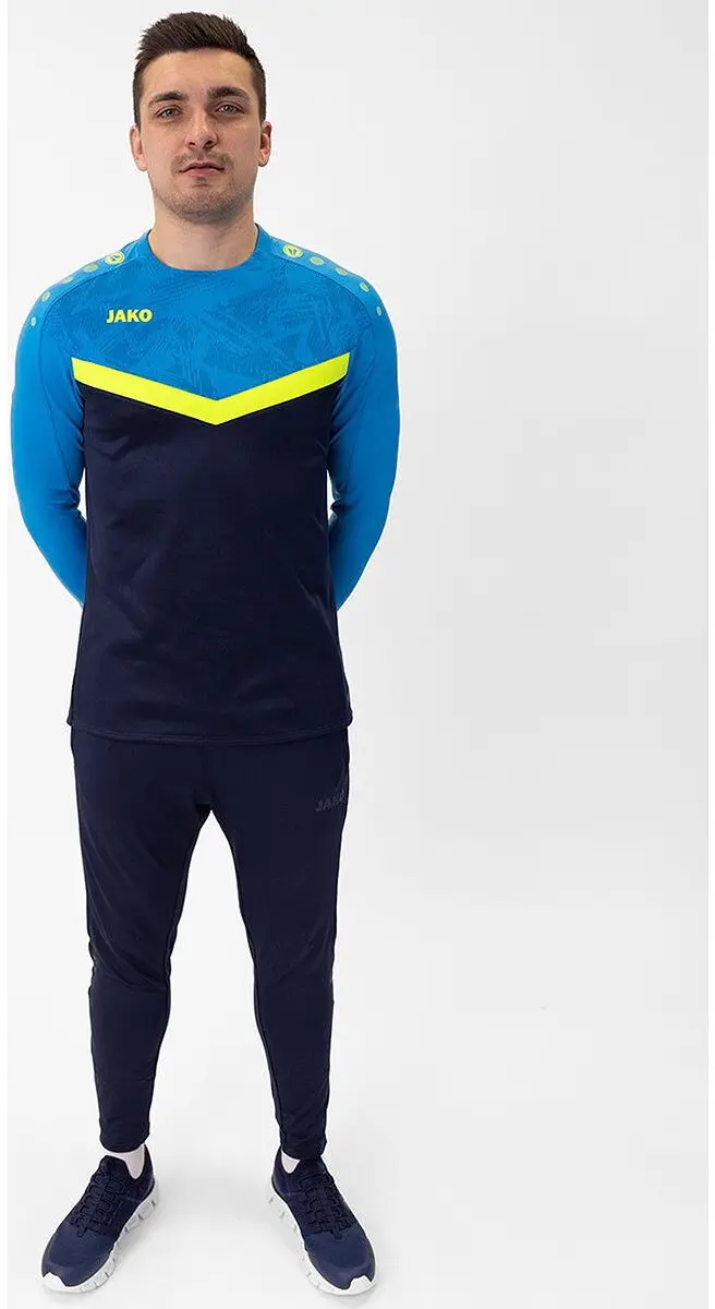 JAKO Iconic Sweater Heren - Marine - XXL - afbeelding 3 van 6