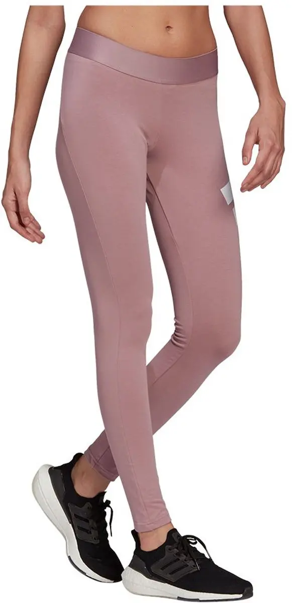 adidas Future Icons 3-Bars Dames Legging - Magic Mauve - afbeelding 5 van 6