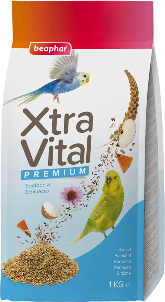 Beaphar XtraVital Parkiet Voordeelverpakking - 3x1kg