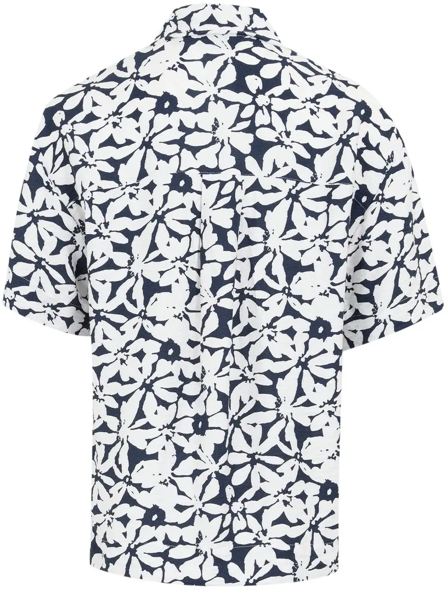 T-shirt Korte Mouwen Dames Bloemenprint - afbeelding 6 van 6