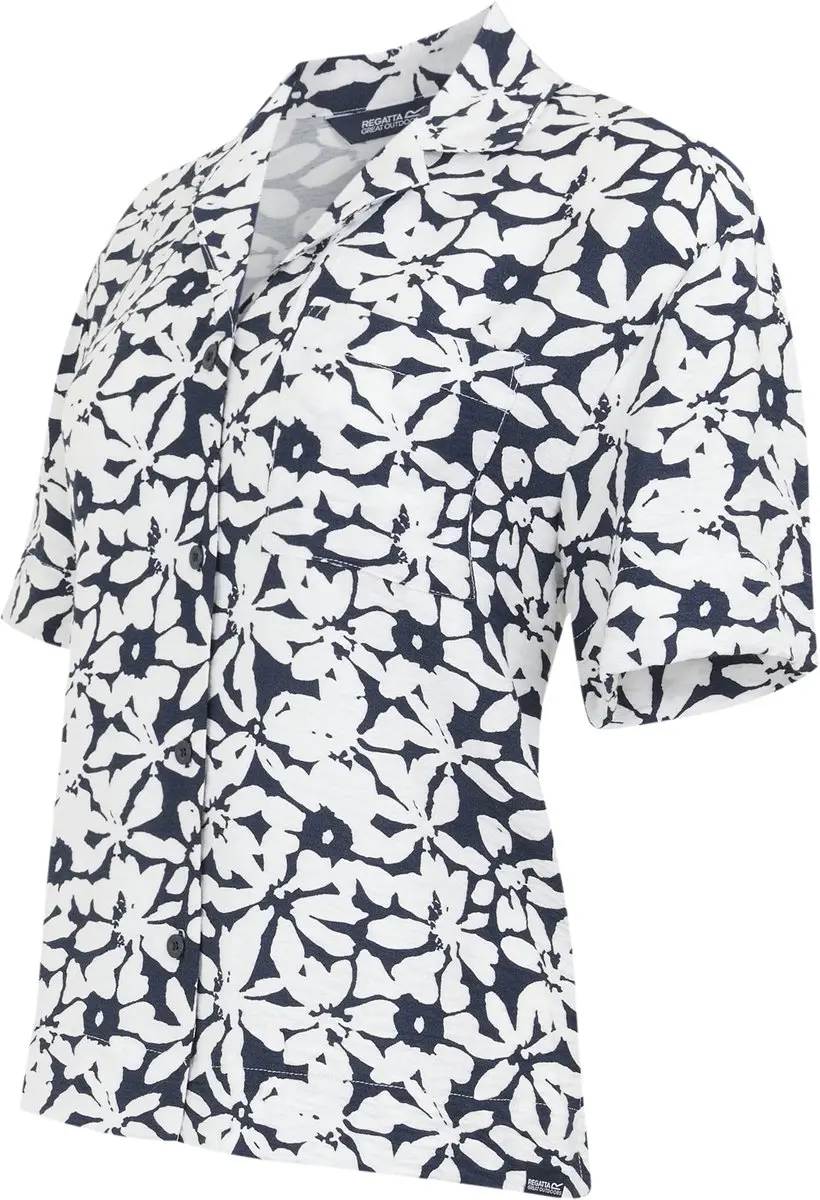 T-shirt Korte Mouwen Dames Bloemenprint - afbeelding 3 van 6
