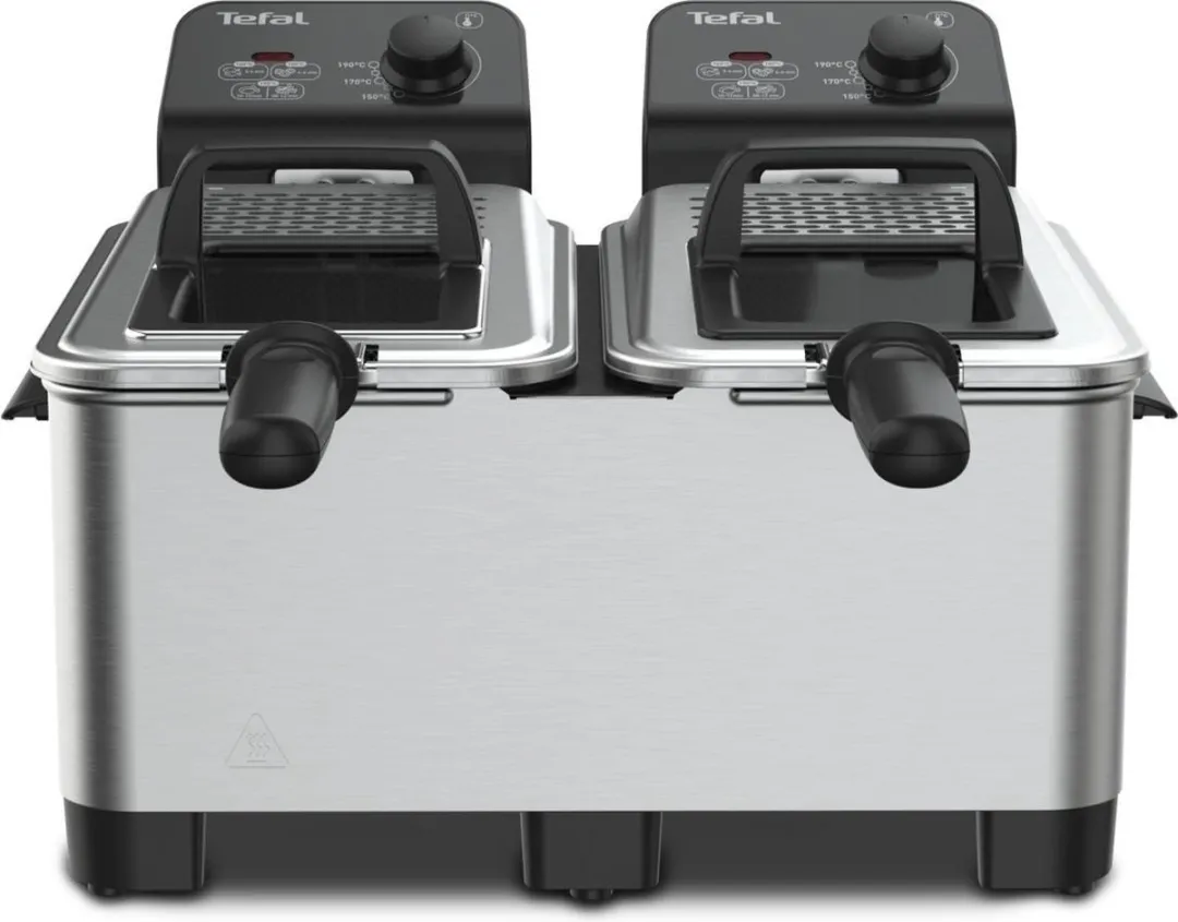 Tefal Double Pro FR3610 Dubbele Frituurpan 7L - RVS - afbeelding 6 van 6