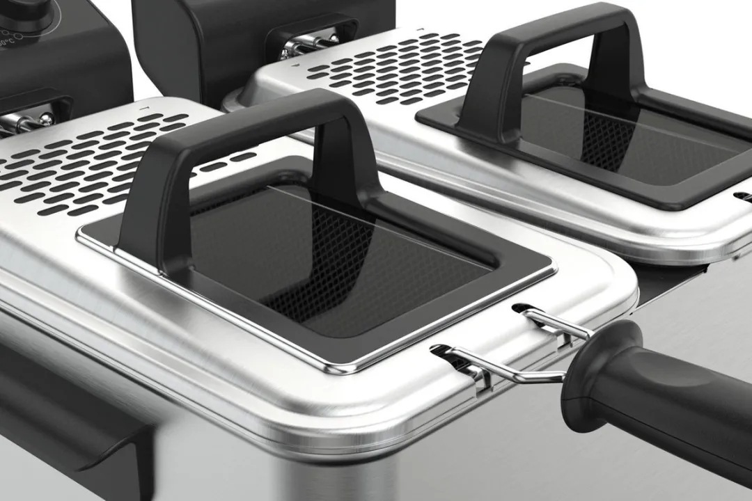 Tefal Double Pro FR3610 Dubbele Frituurpan 7L - RVS