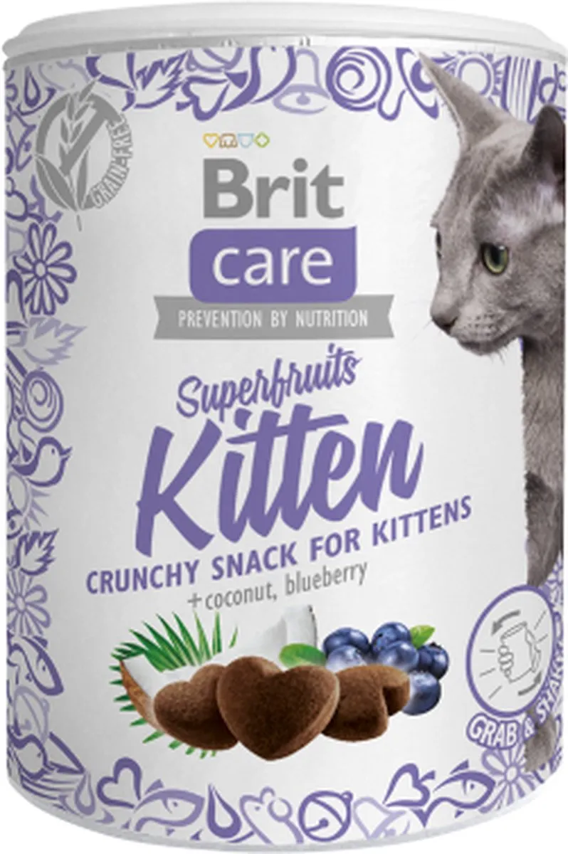 Brit Care Cat Snack Superfruits Kitten