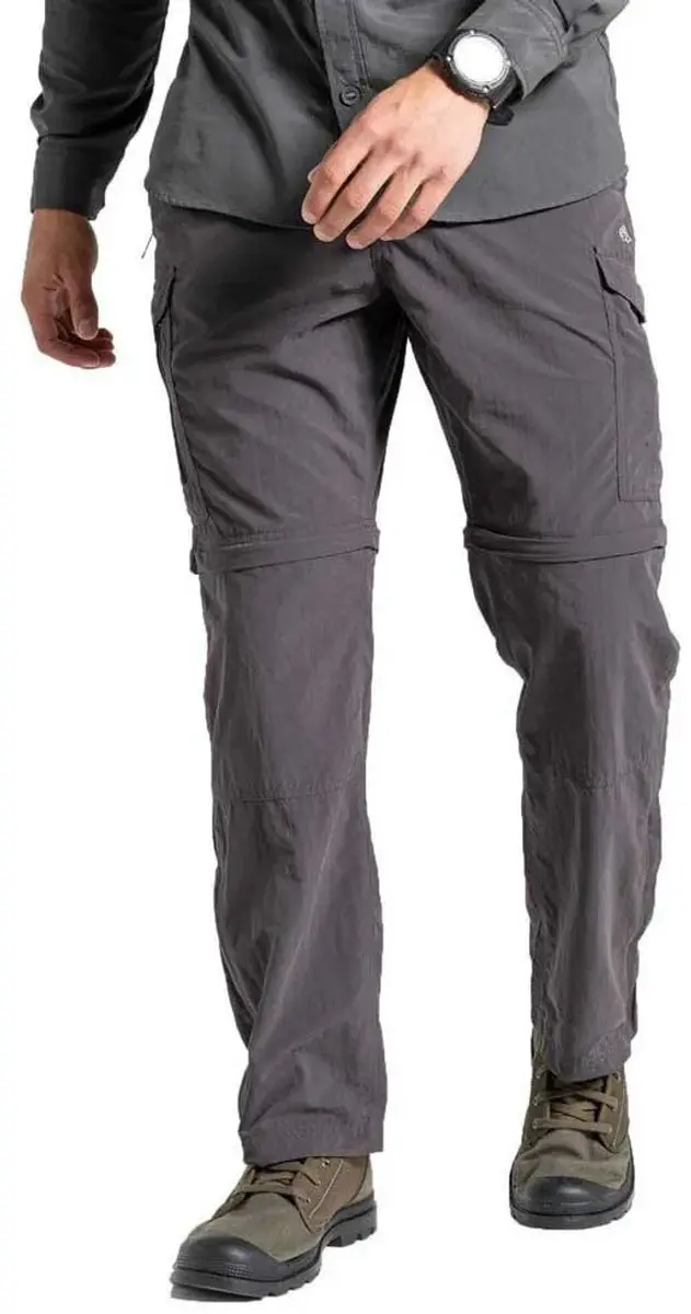 Craghoppers Nosilife Conv Converteerbare Broek Grijs 42 / Short Man